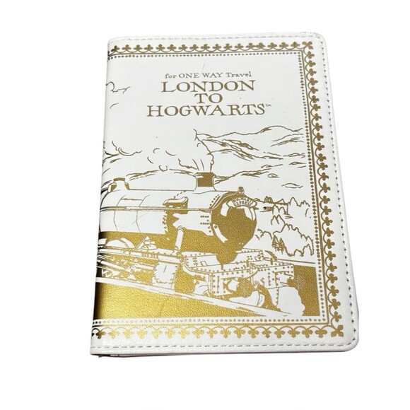 Warner Bros. Other - Harry Potter "London to Hogwarts" faux leather passport holder. Wizarding World